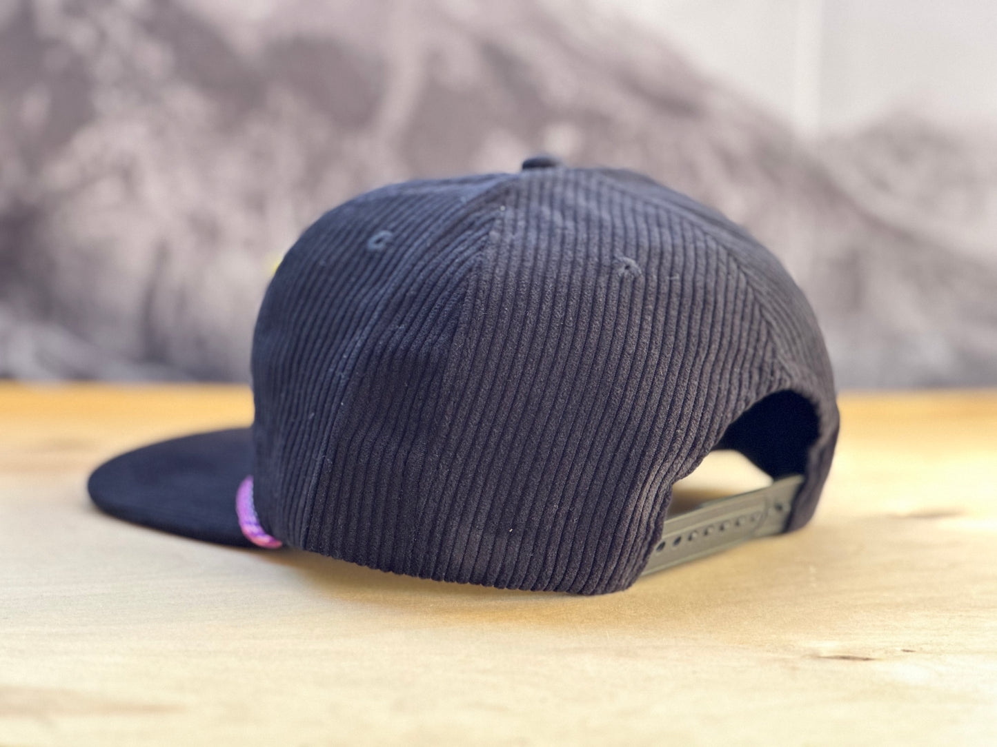 Telluride Midnight Corduroy Hat- Black