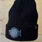 Disco Fish Waffle Knit Beanie Hat