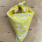 Telluride Cowboy Moon Bandana - Yellow