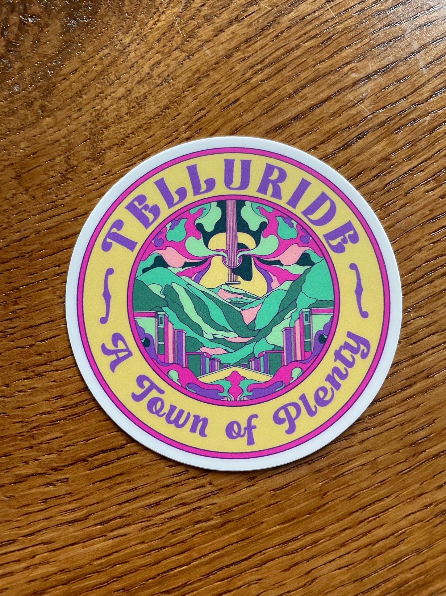 Telluride Funky Town Stickers (2)