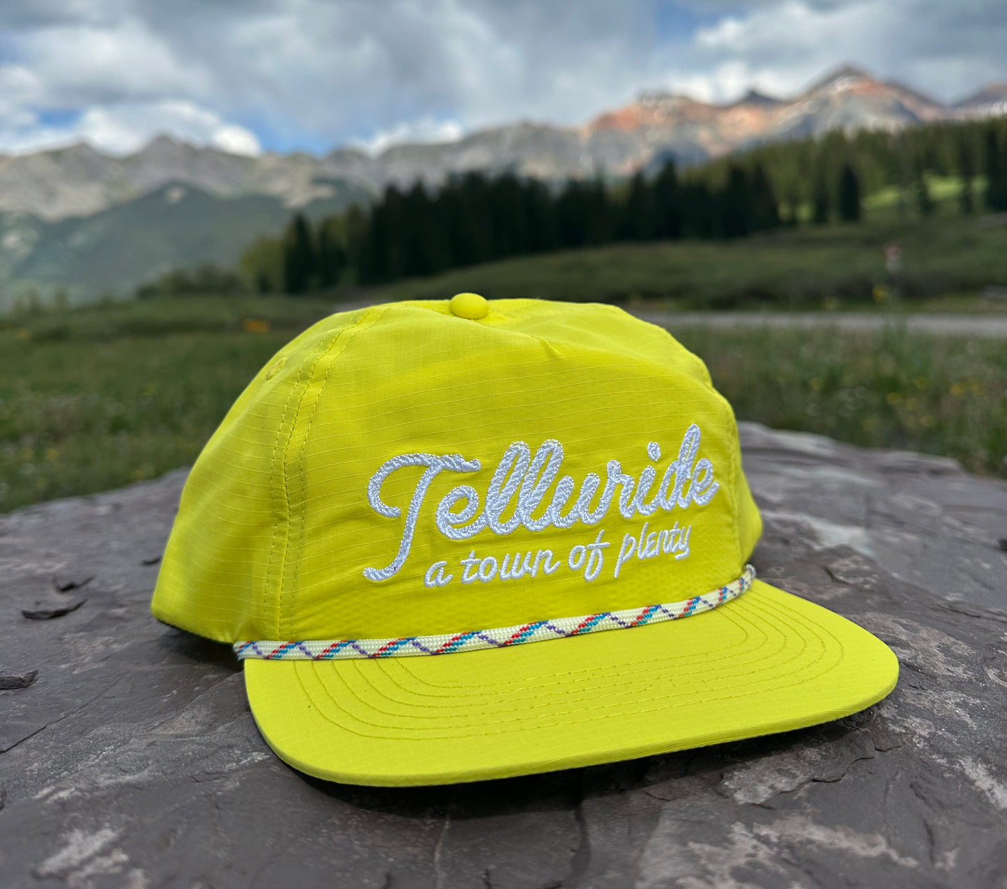 Telluride of Plenty Nylon Hat - Neon Yellow