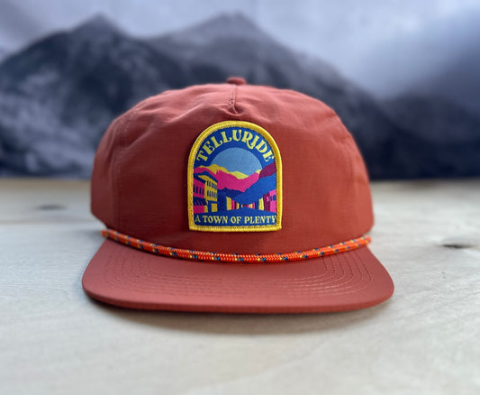Telluride Alpenglow Nylon Hat - Orange