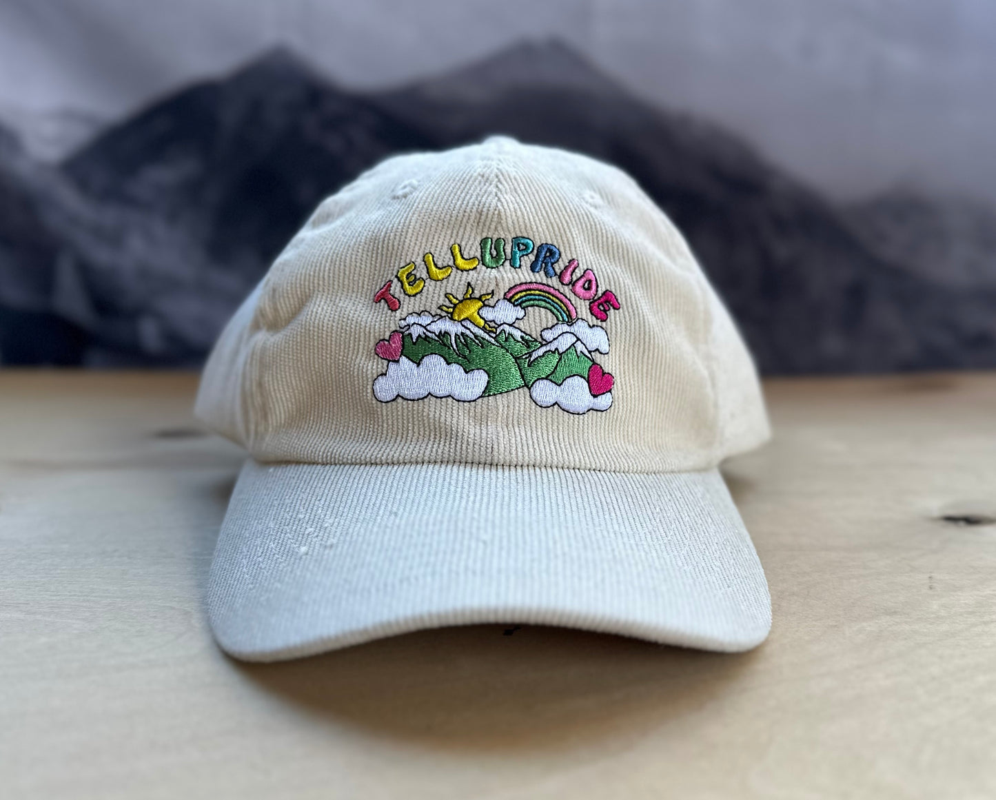 Telluride TelluPride Gay Pride Hat - White