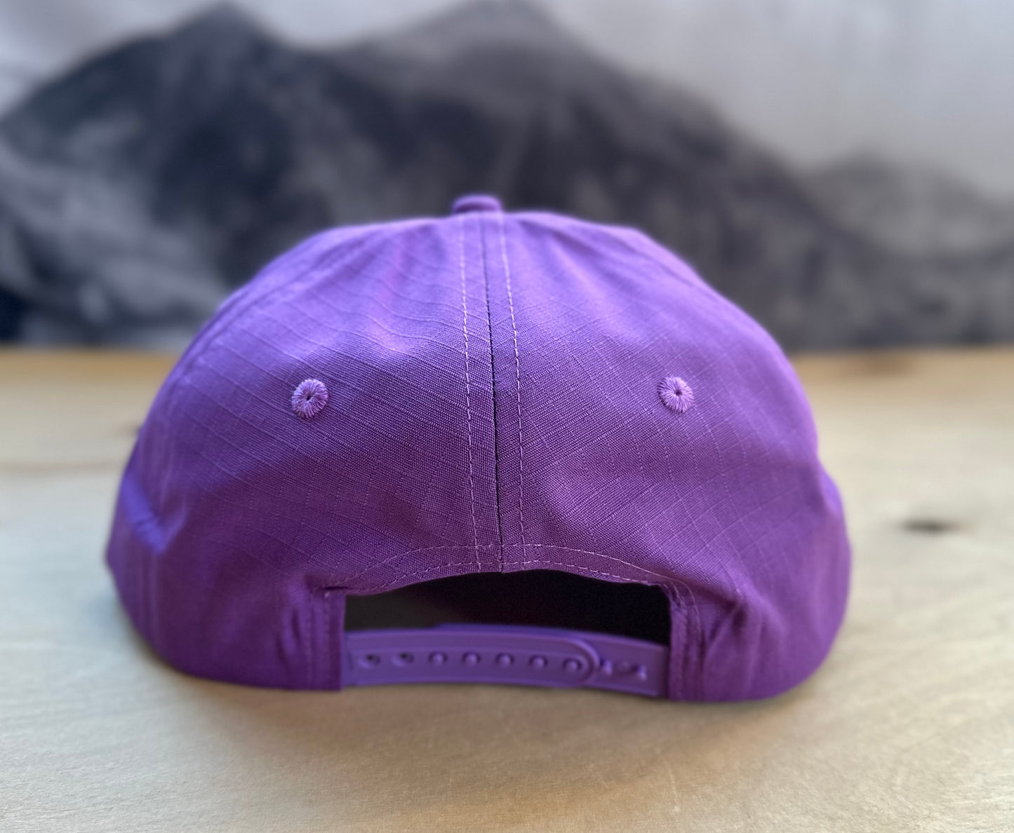 Telluride Town of Plenty Ripstop Cotton Hat - Purple