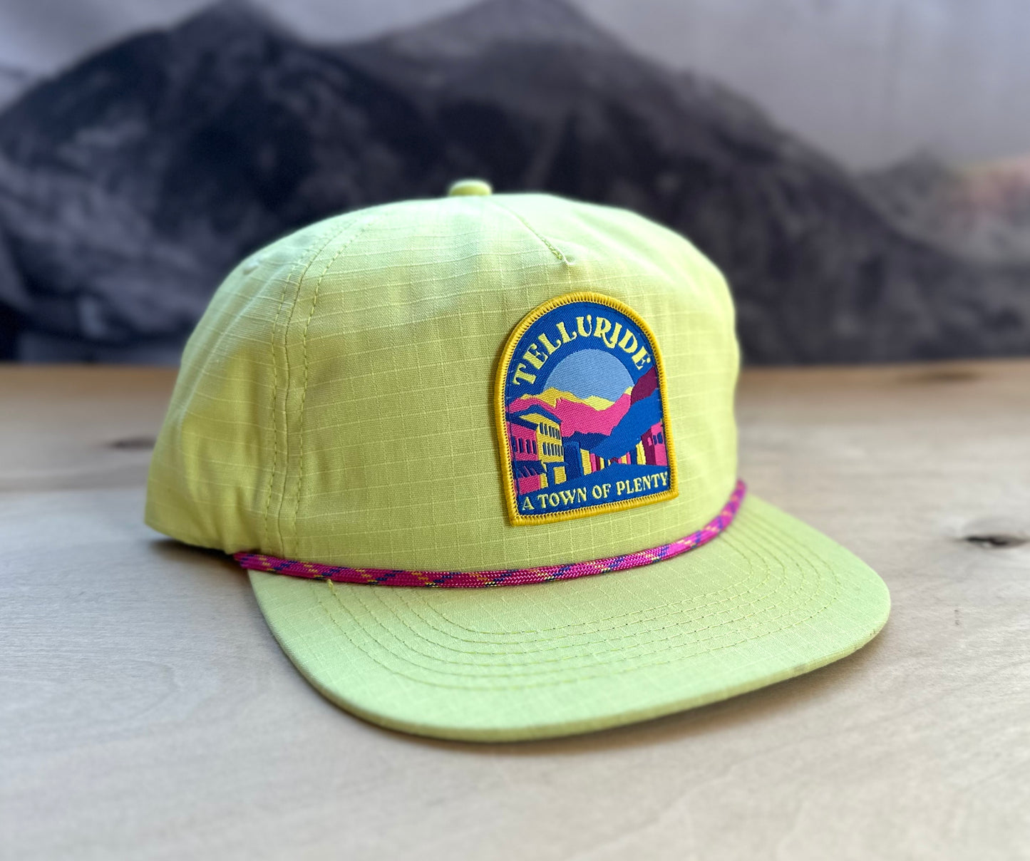 Telluride Alpenglow Ripstop Cotton Hat - Yellow