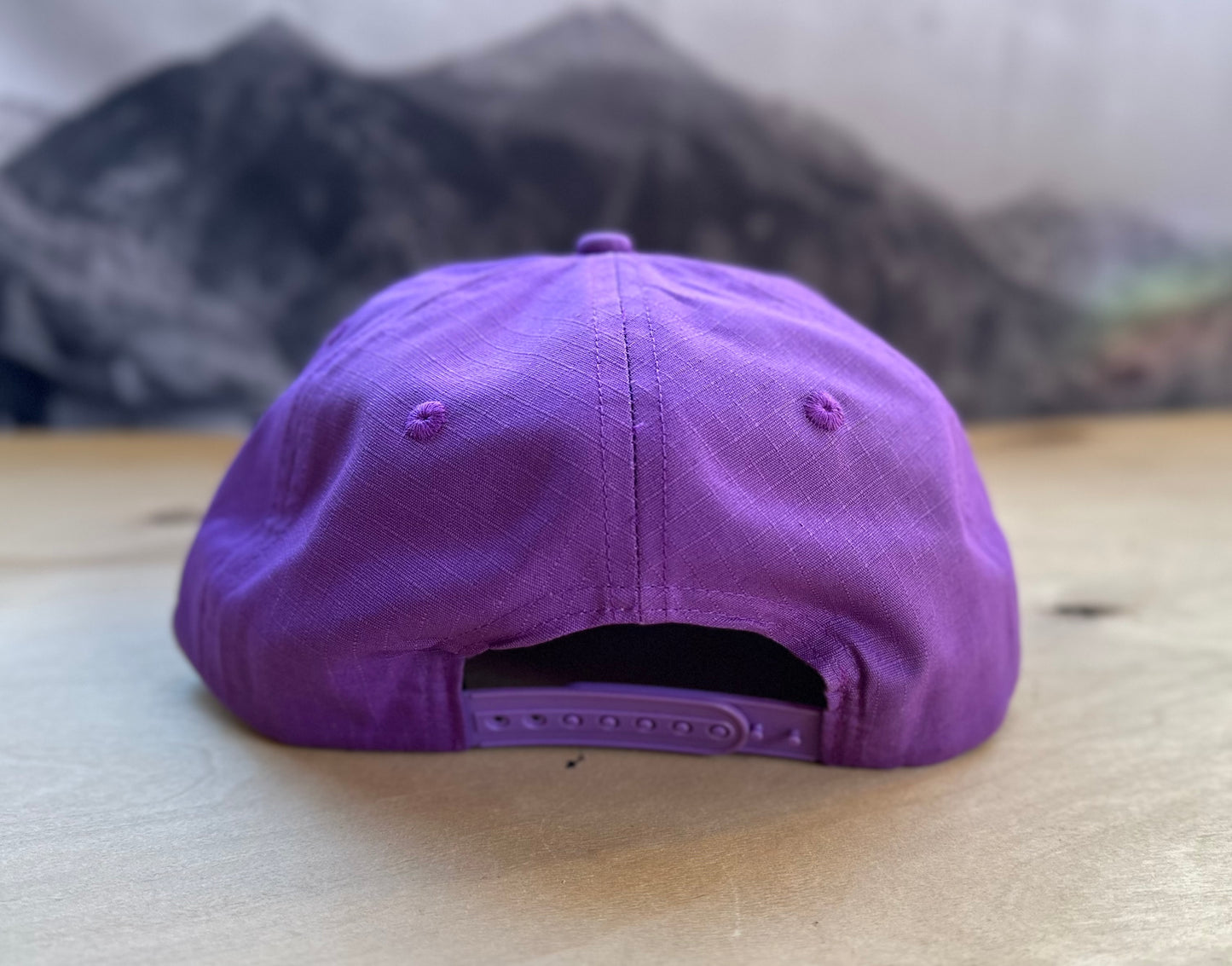 Telluride Sky Ripstop Cotton Hat- Purple