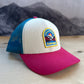 Telluride Town Red White Blue Trucker Hat