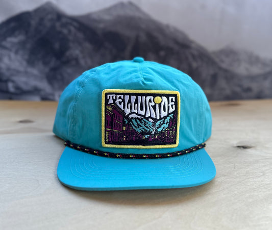 Telluride Sky Nylon Hat - Aqua