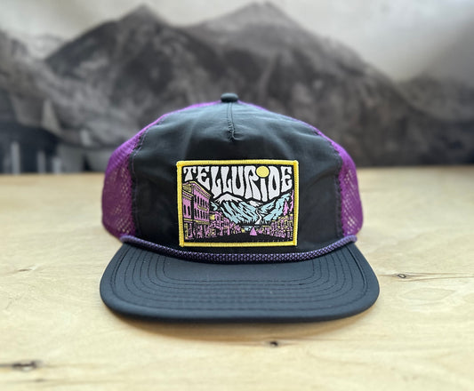 Telluride Sky Running Hat - Purple