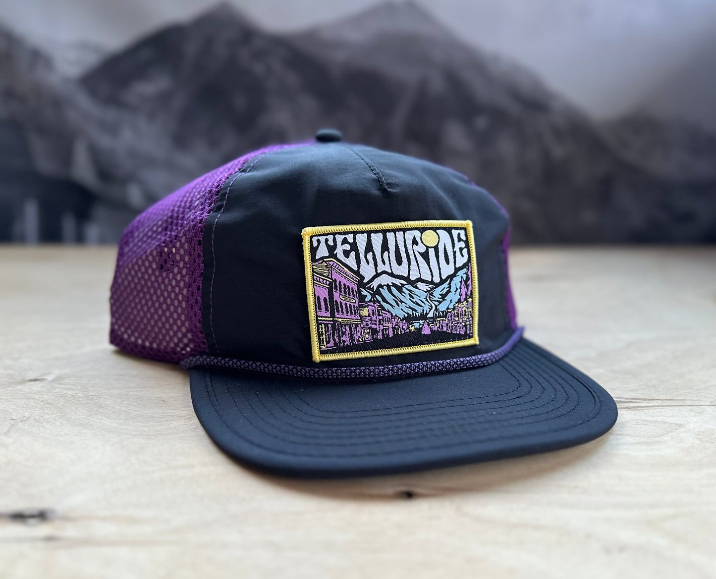 Telluride Sky Running Hat - Purple