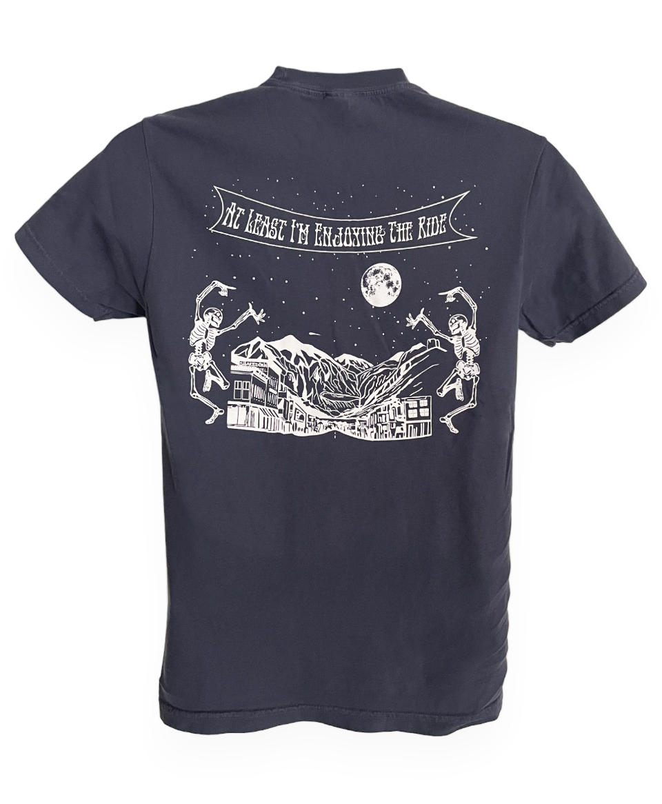 Telluride T Bolt Shirt Cotton Navy Blue