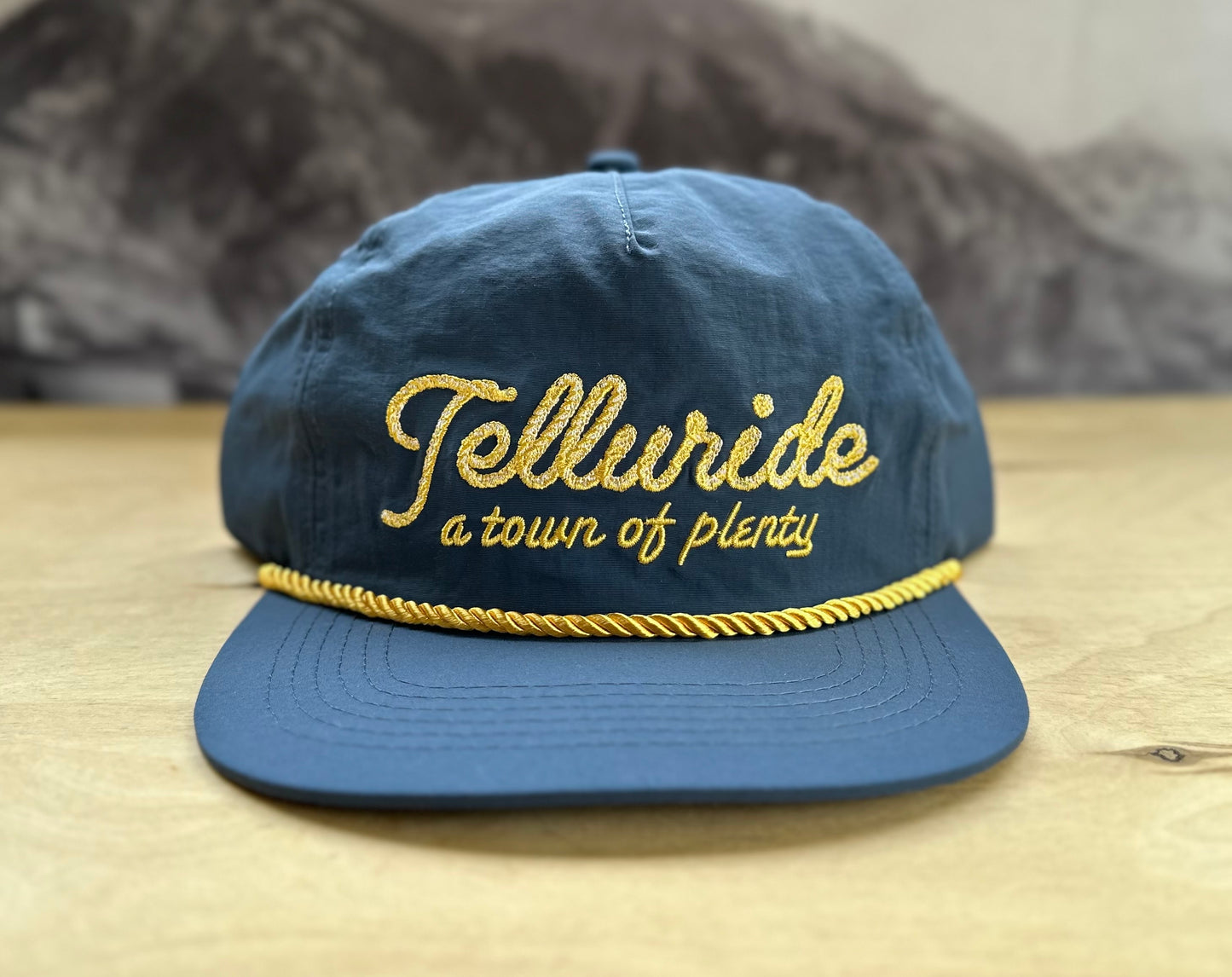 Telluride of Plenty Rope Hat - Blue