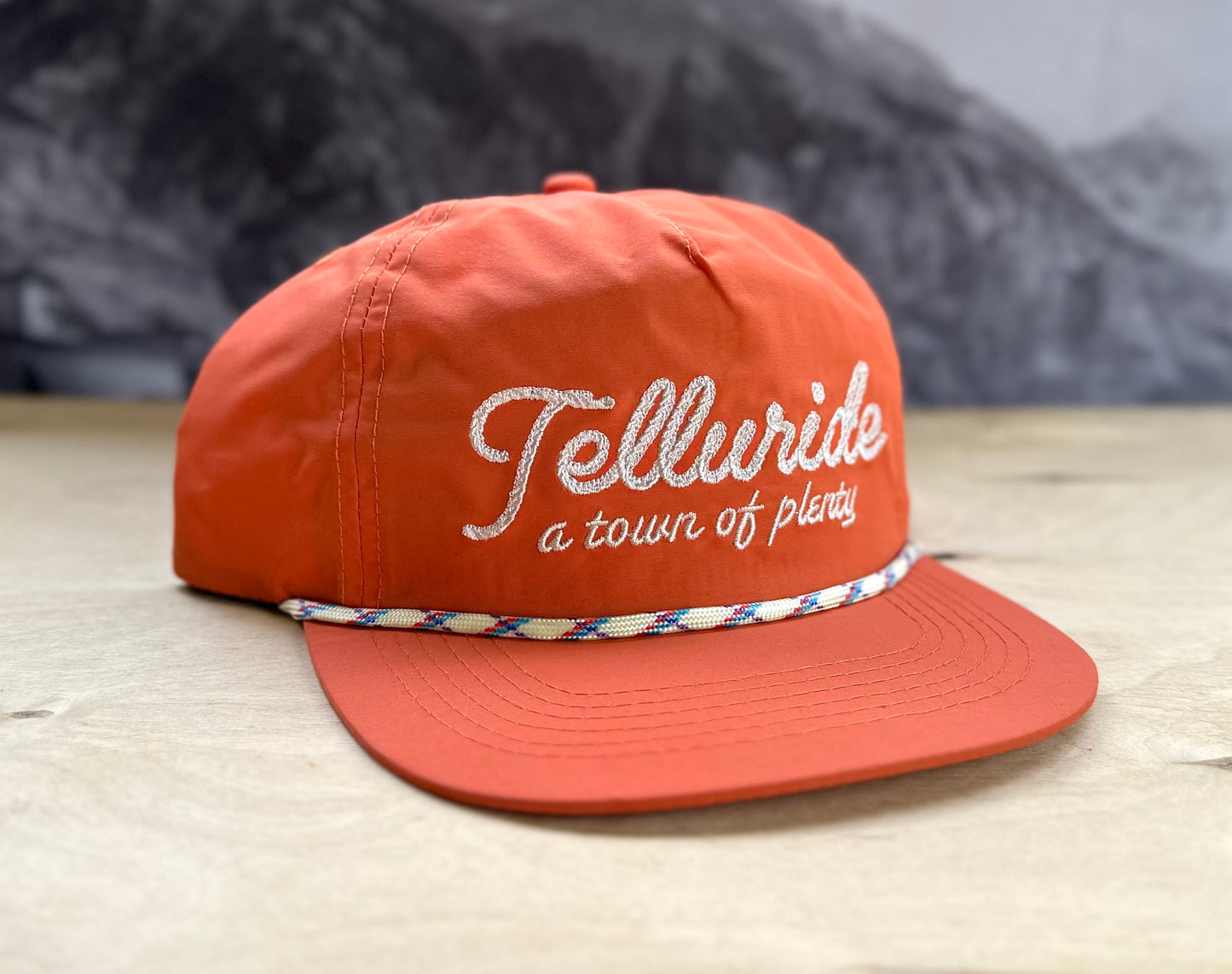 Telluride of Plenty Rope Hat - Salmon