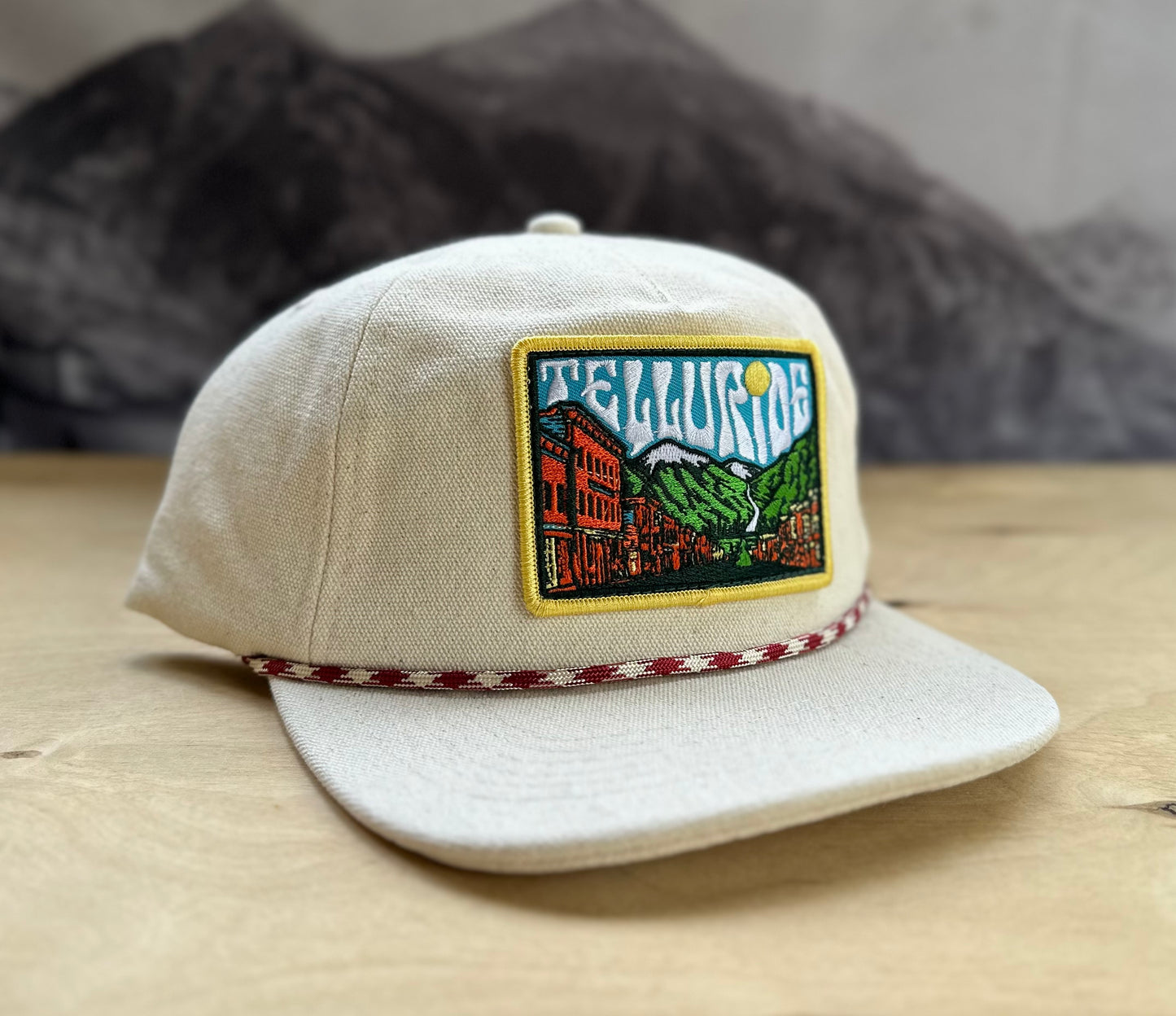 Telluride Sky Canvas Hat - White