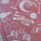 Telluride Cowboy Moon Bandana - Pink
