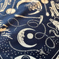 Telluride Cowboy Moon Bandana - Navy