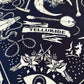 Telluride Cowboy Moon Bandana - Navy