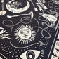 Telluride Cowboy Moon Bandana - Navy