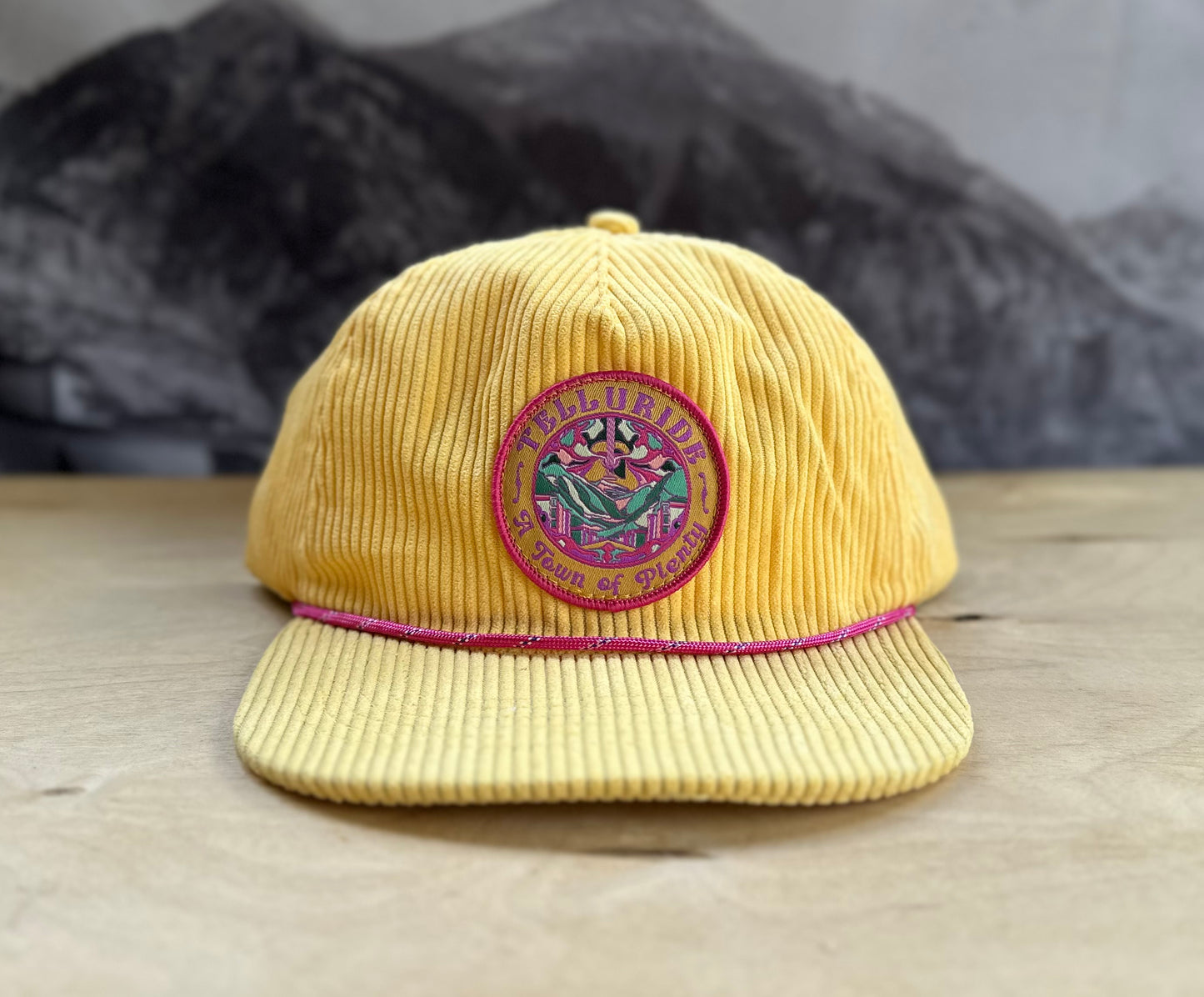 Telluride Town of Plenty Corduroy Hat - Butter