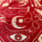 Telluride Cowboy Moon Bandana - Red