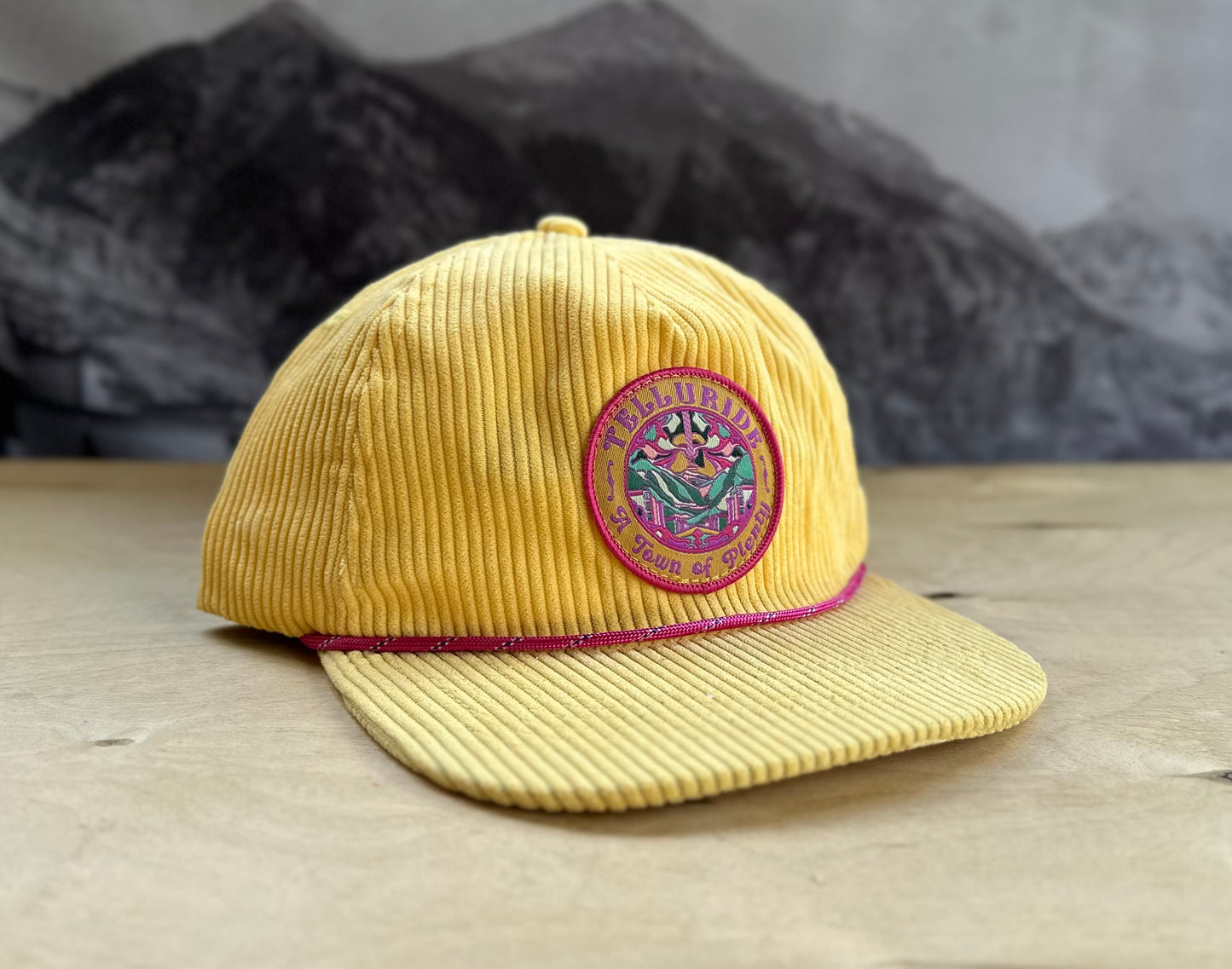 Telluride Town of Plenty Corduroy Hat - Butter