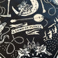 Telluride Cowboy Moon Bandana - Black