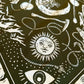 Telluride Cowboy Moon Bandana - Olive
