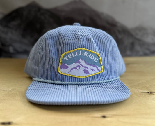 Telluride Wilson Corduroy Hat - Powder Blue