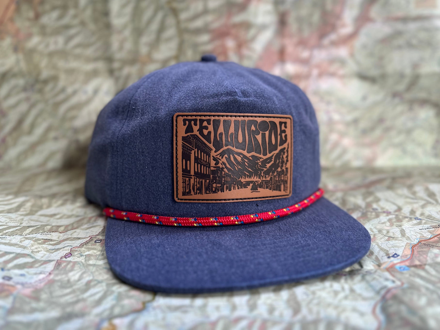 Telluride Sky Washed Cotton Hat - Blue