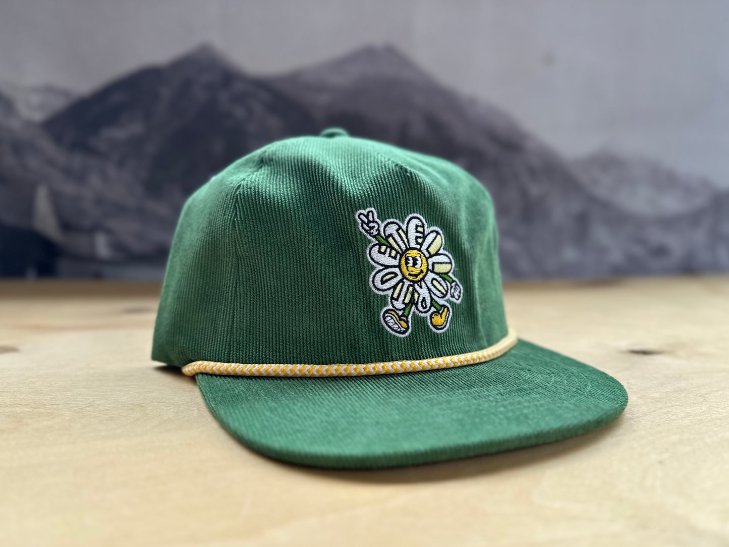 Daisy Dude Corduroy Hat - Green