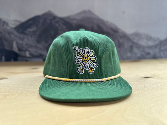 Daisy Dude Corduroy Hat - Green