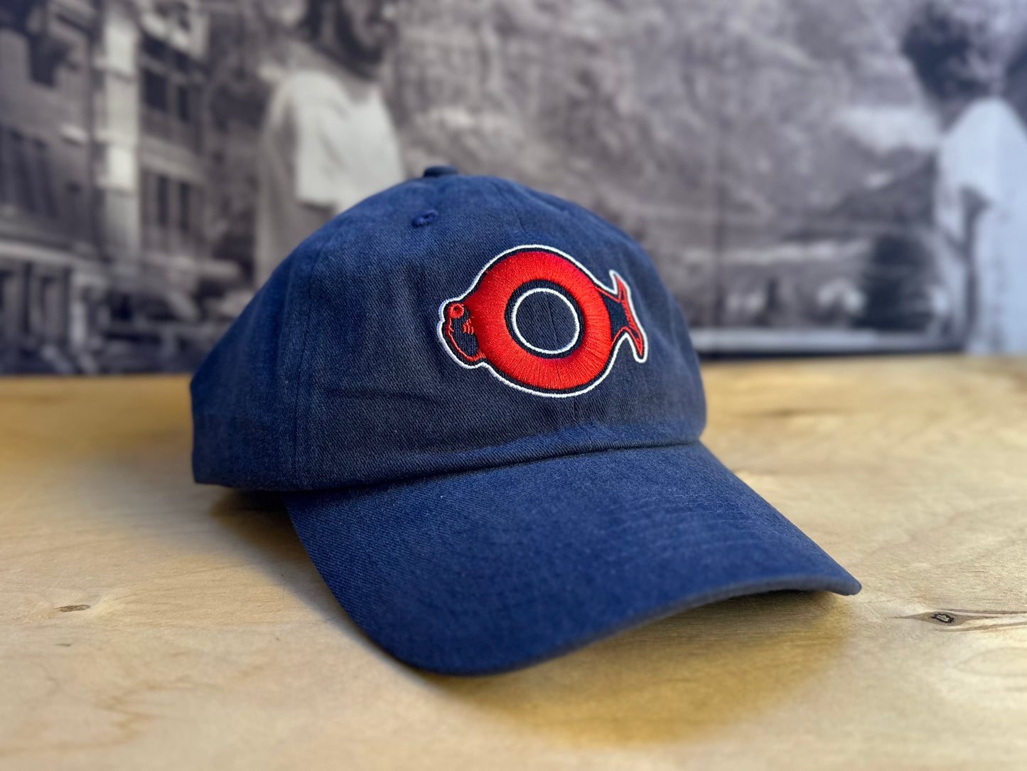 Donut Fish Baseball Dad Hat