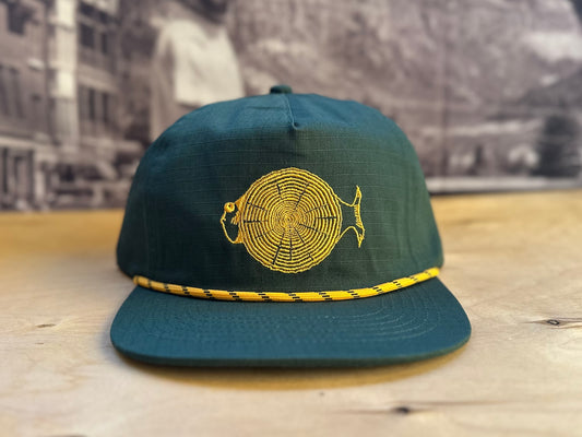 Timber Fish Tour Hat - Forest Green