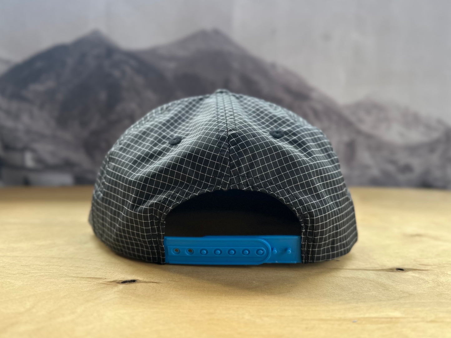 Needle Rock Threads Grid Hat - Black