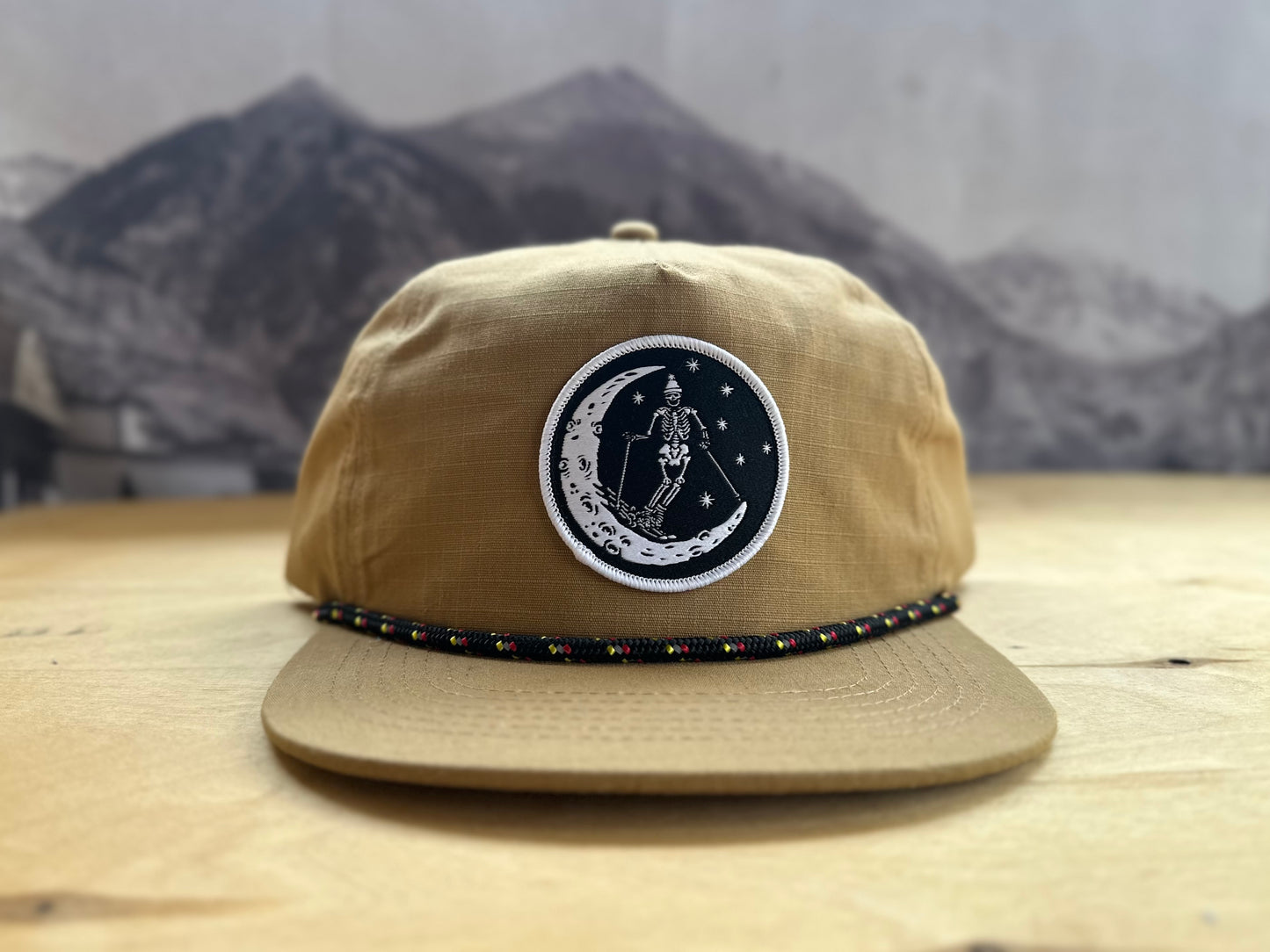 Ski Moon Ripstop Cotton Hat - Sand