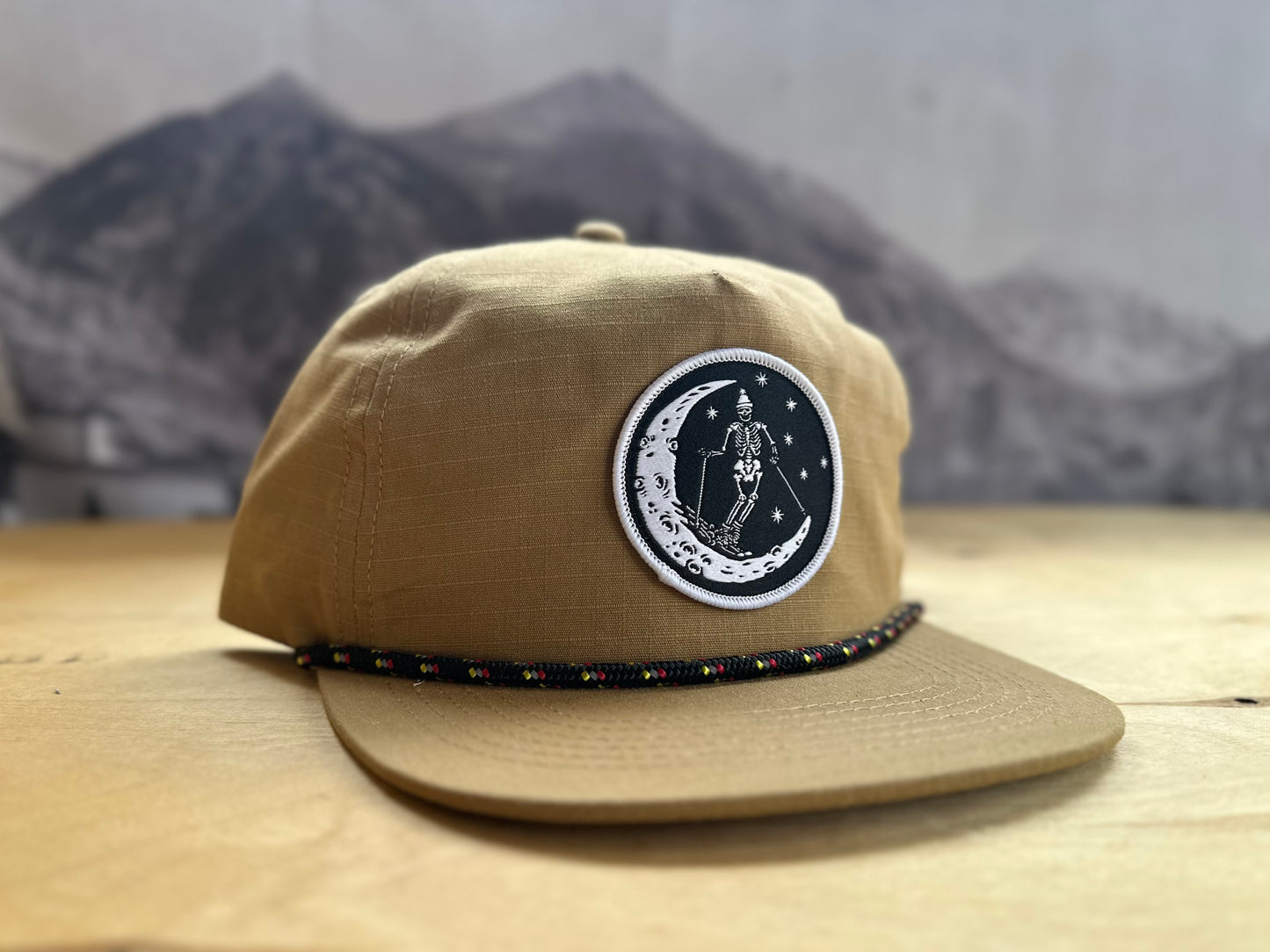 Ski Moon Ripstop Cotton Hat - Sand
