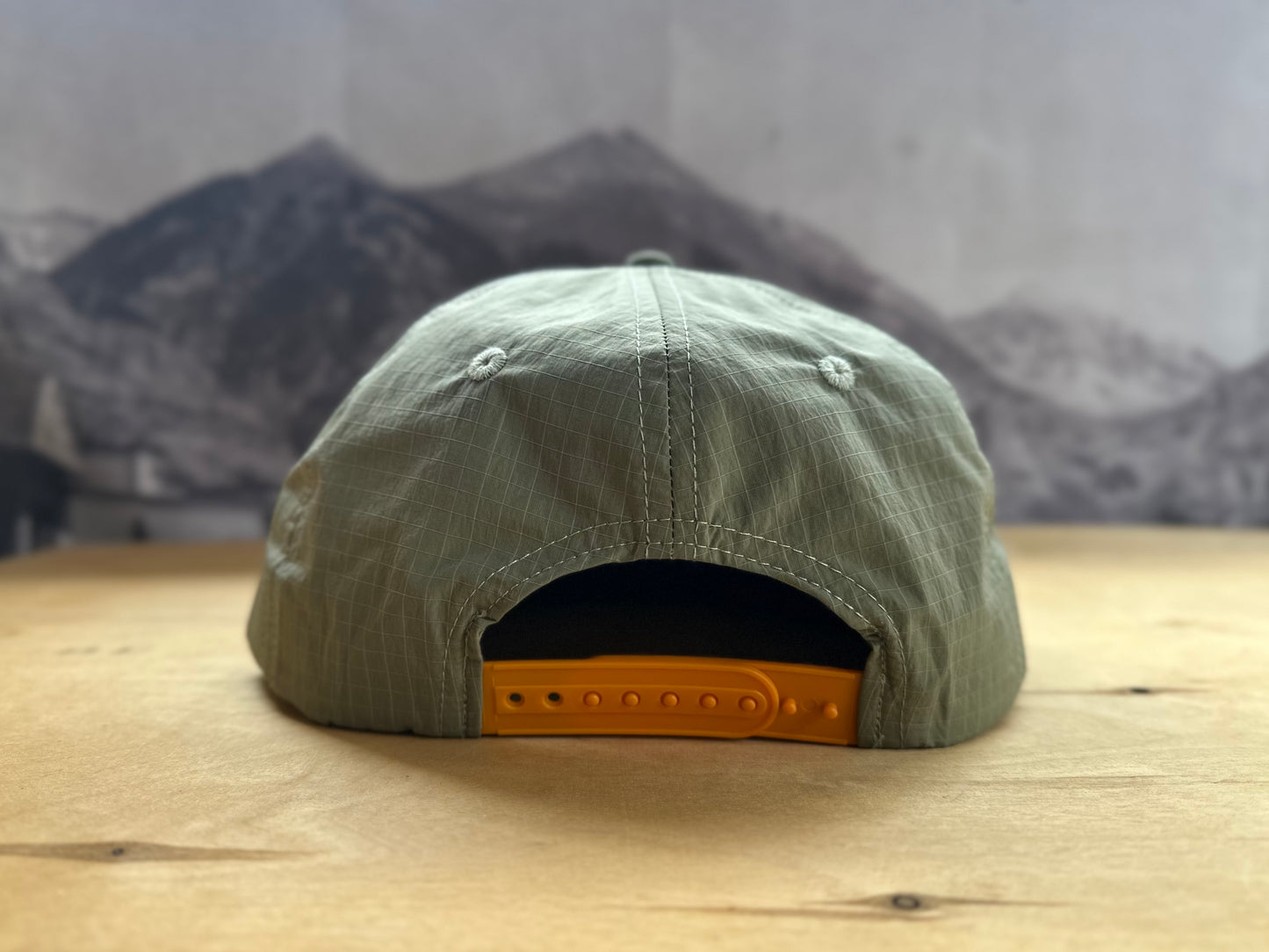 Telluride Valley Ripstop Nylon Hat - Olive Green