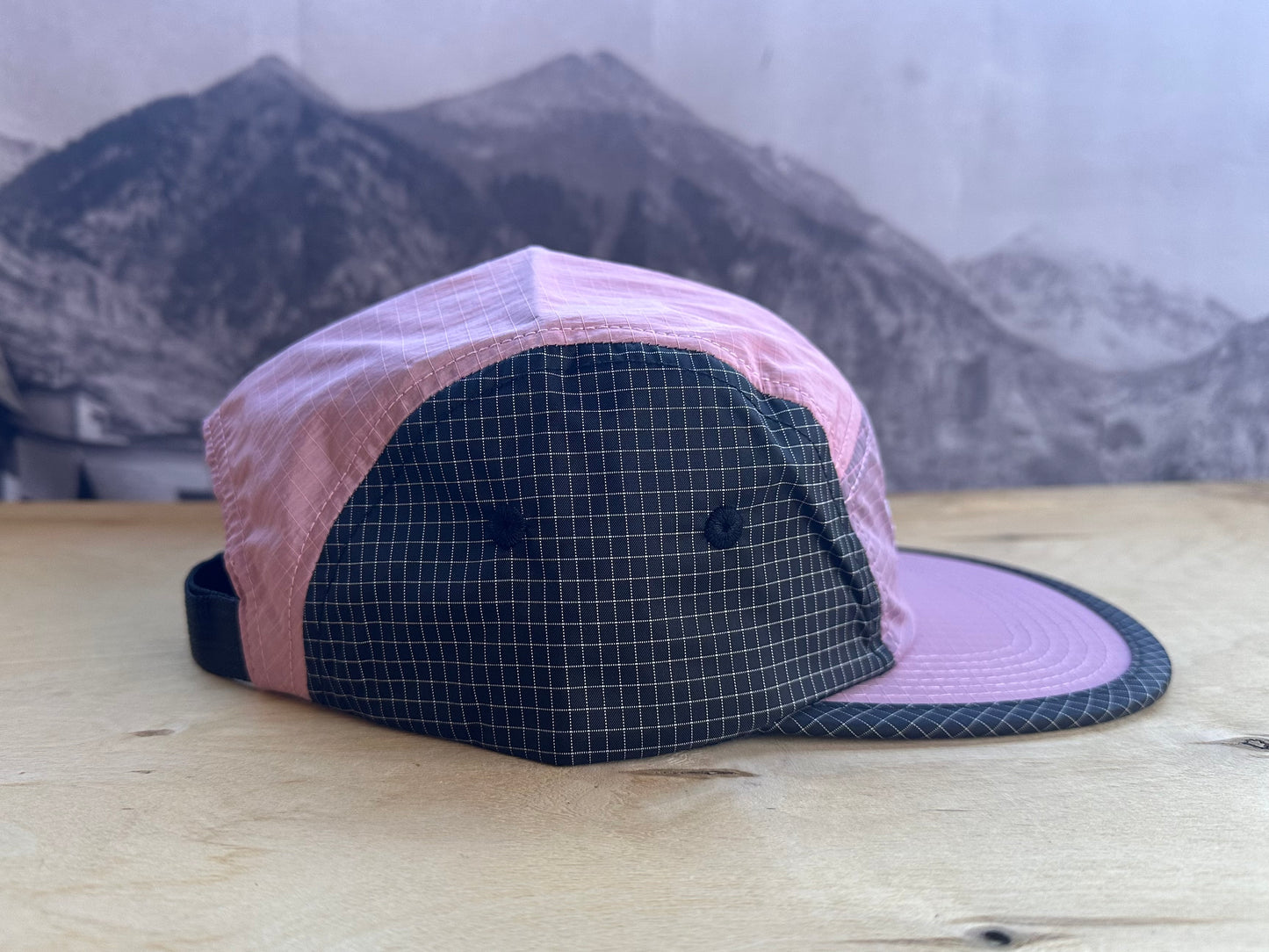 Telluride Shred Club Nylon Hat - Black/Pink
