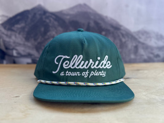 Telluride of Plenty Cotton Hat - Green