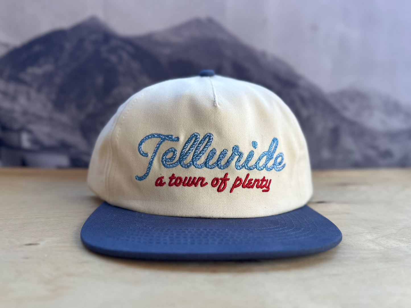 Telluride of Plenty Cotton Hat - White/Blue
