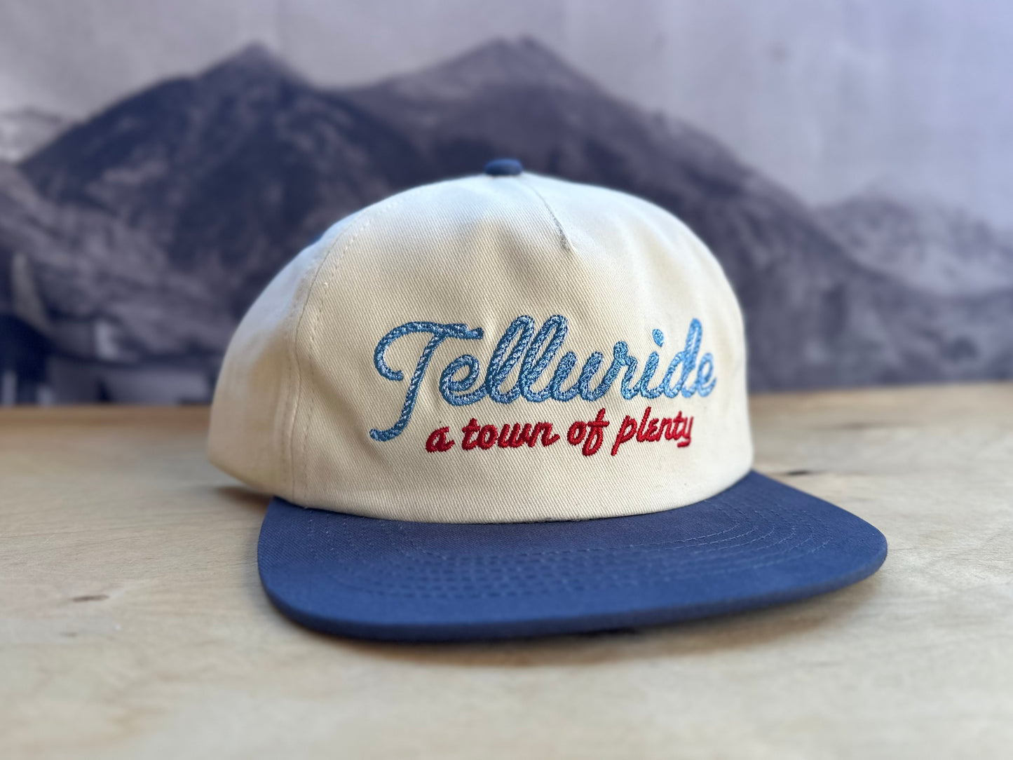 Telluride of Plenty Cotton Hat - White/Blue