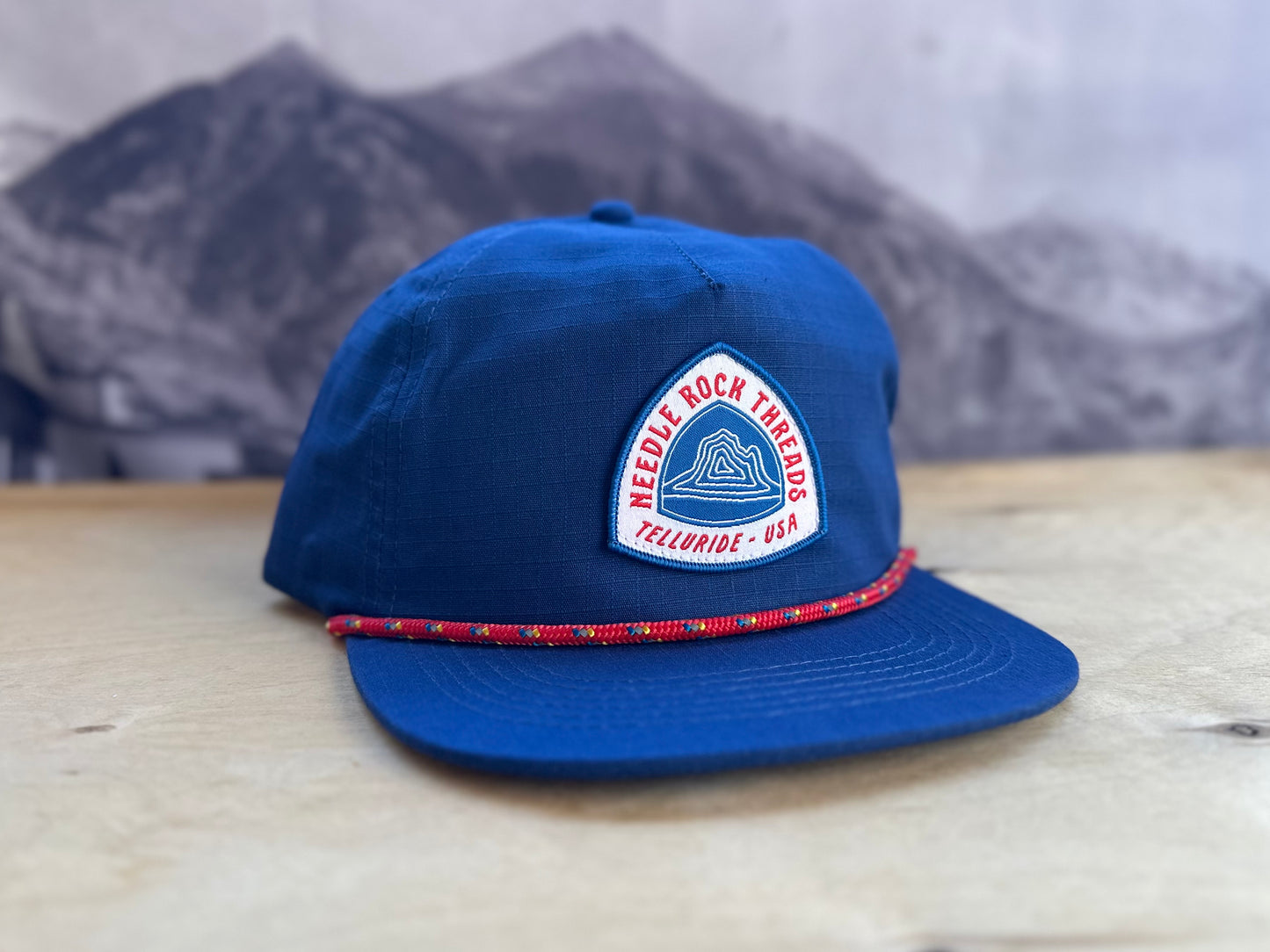 Needle Rock Threads Ripstop Hat - Blue