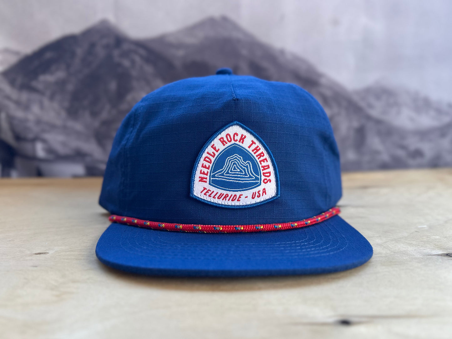 Needle Rock Threads Ripstop Hat - Blue