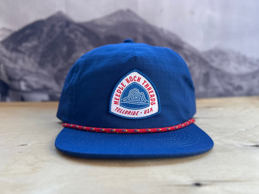 Needle Rock Threads Ripstop Hat - Blue