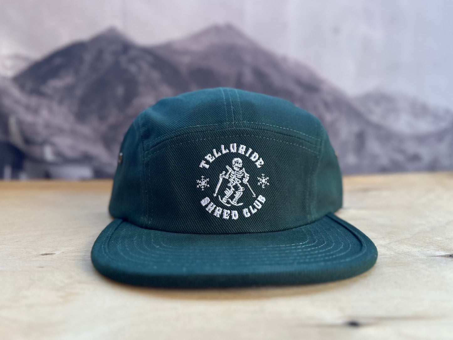 Telluride Shred Club Camp Hat - Green