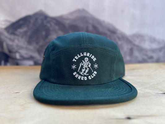 Telluride Shred Club Camp Hat - Green