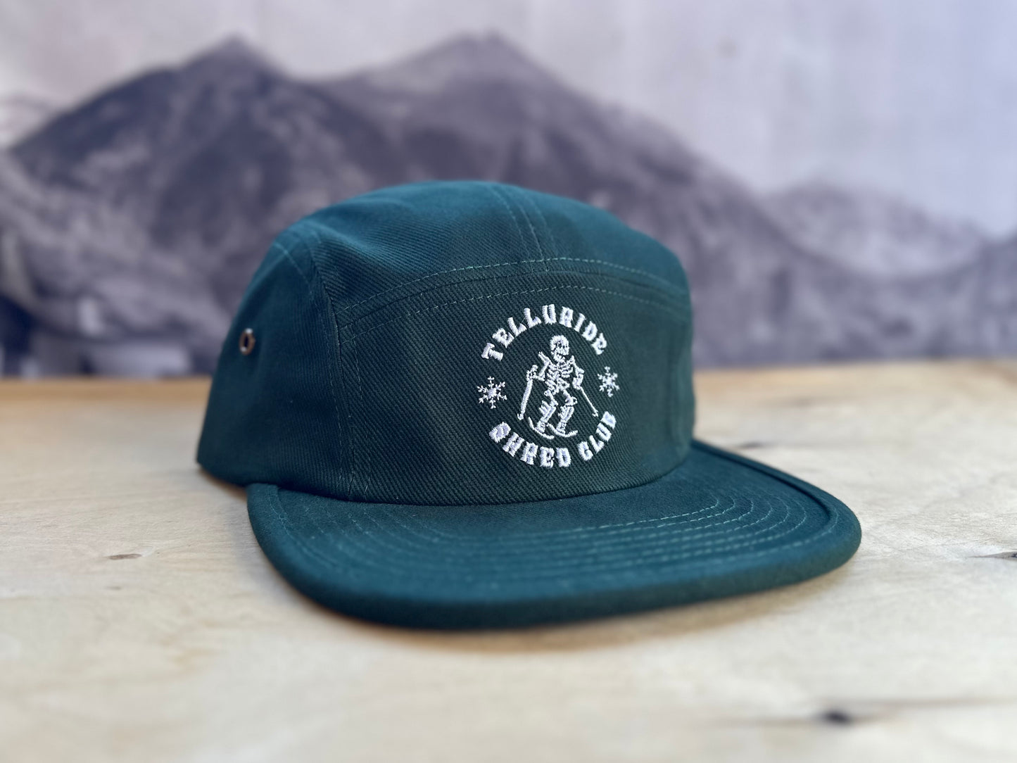 Telluride Shred Club Camp Hat - Green