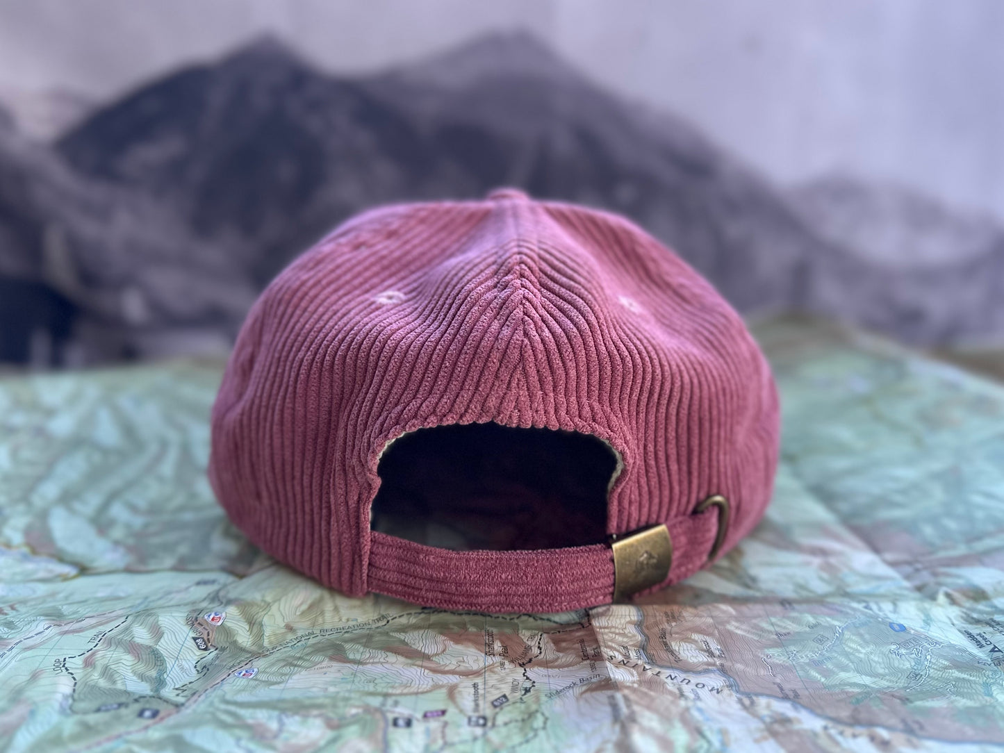 Telluride Alpenglow Corduroy Hat - Mauve Pink