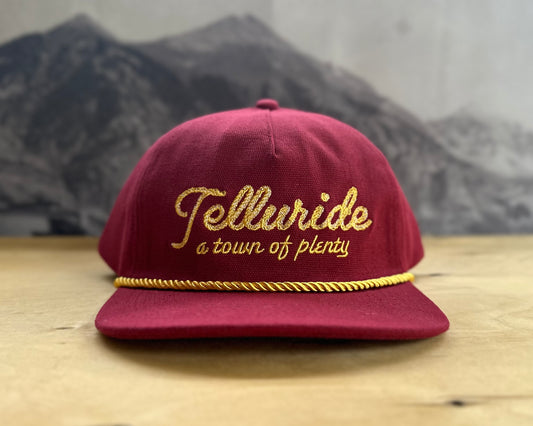 Telluride of Plenty Rope Hat - Red