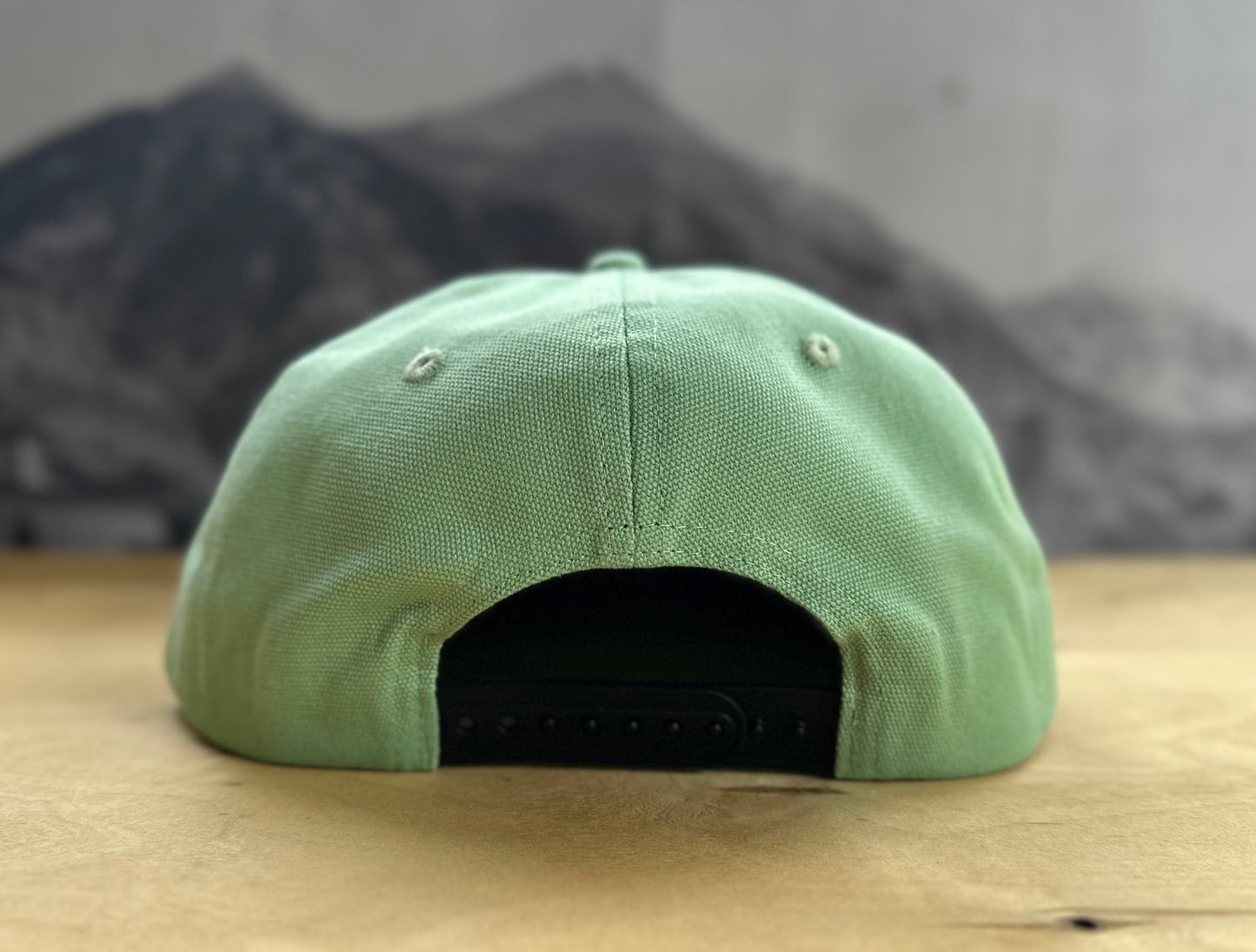 Telluride Rainbow Canvas Hat - Sage